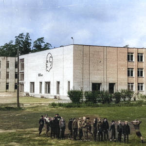 Новый ДК с встроенной школой (левая часть)