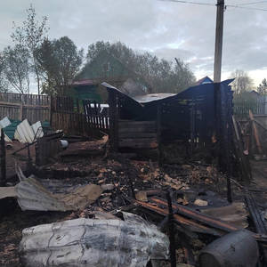 В Тверской области произошло возгорание дома, есть пострадавшие